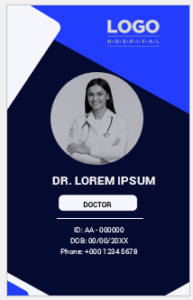 Doctor ID Card Template