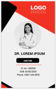 Doctor ID Card Template