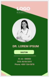 Doctor ID Card Template