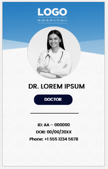 Doctor ID Card Template