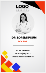 Doctor ID Card Template