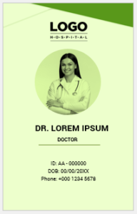 Doctor ID Card Template