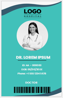 Doctor ID Card Template