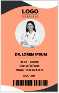 Doctor ID Card Template