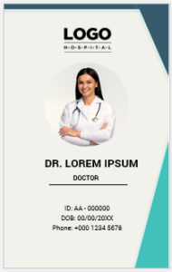 Doctor ID Card Template