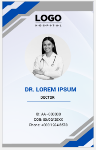 Doctor ID Card Template