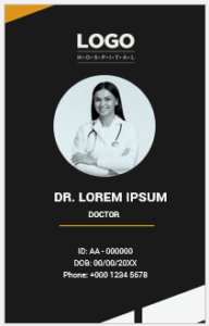 Doctor ID Card Template