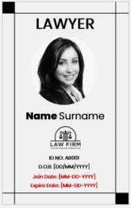 UK Lawyer ID badge