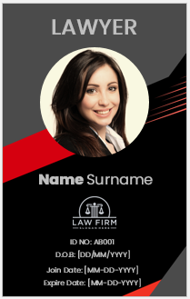 UK Lawyer ID badge