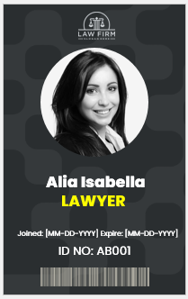 UK Lawyer ID badge