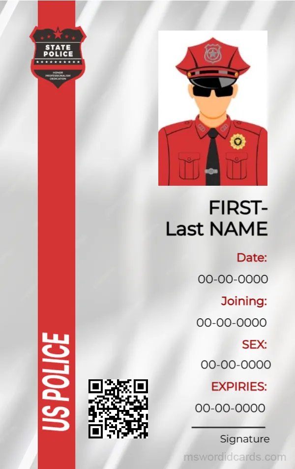 Police ID Card -Edit