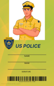 Police ID Card -Edit