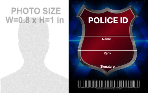 Police ID Card -Edit