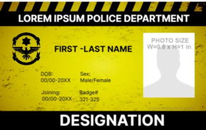 Police ID Card -Edit