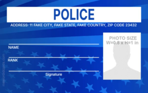 Police ID Card -Edit