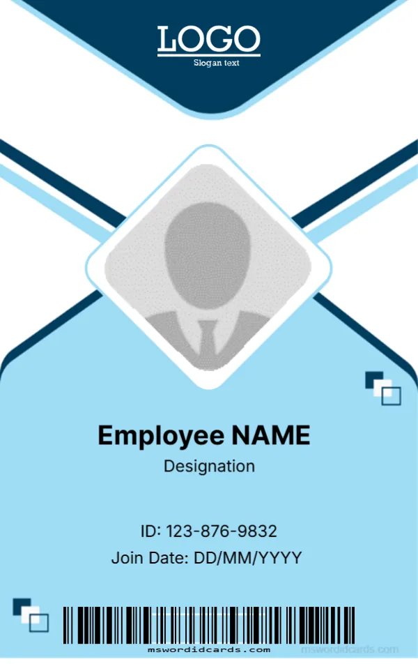 Employee ID Badge Format -EDIT