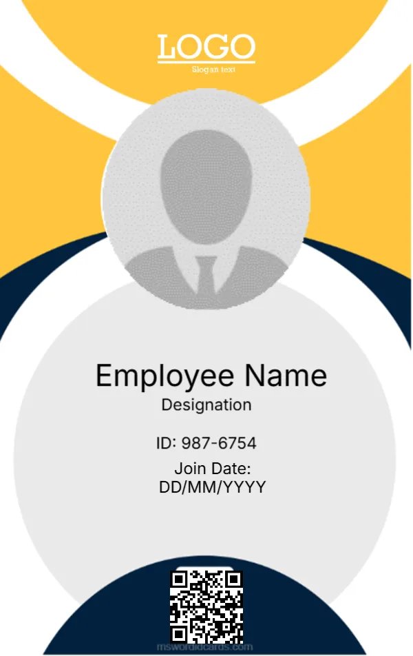 Employee ID Card Format -EDIT