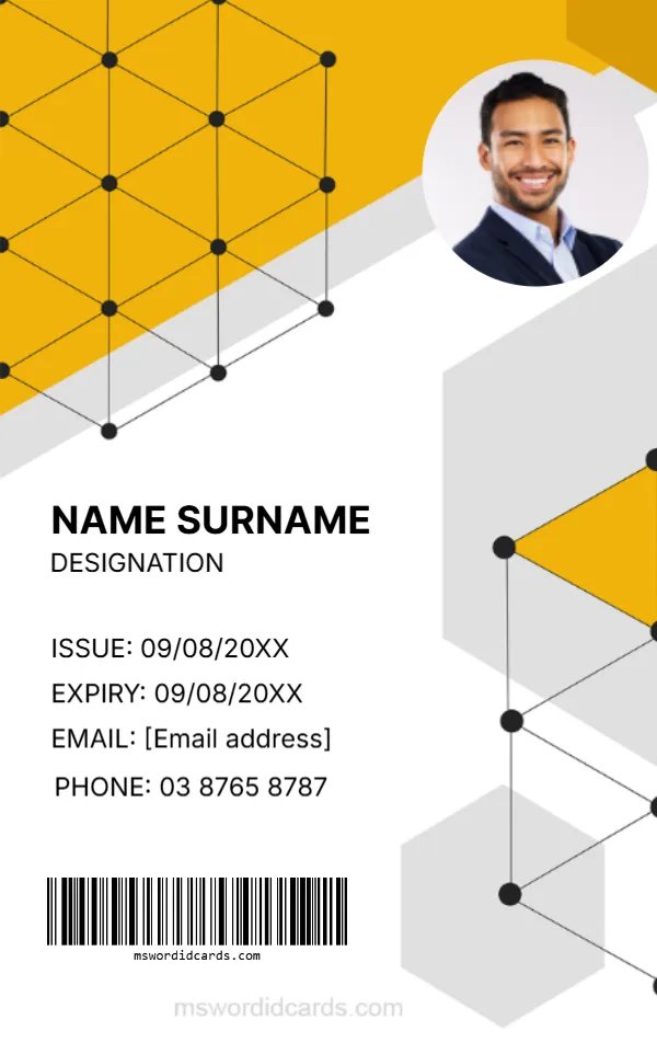 Employee ID Card Format