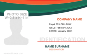 Employee ID Badge Format -EDIT