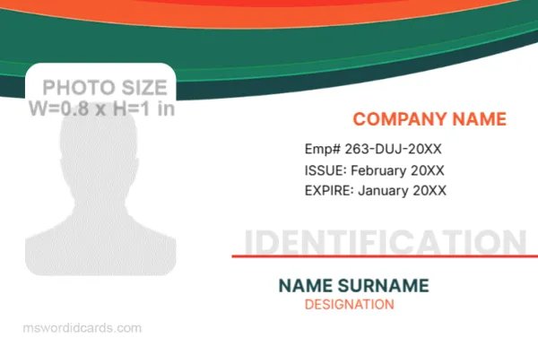 Employee ID Badge Format -EDIT