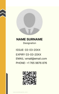 School ID Badge Format -EDIT