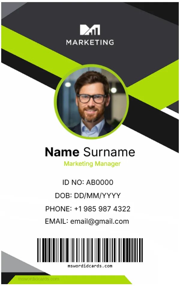 Office ID Card -Editor
