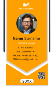 Office ID Card Template