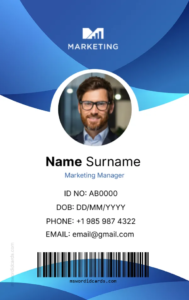 Office ID Card Template