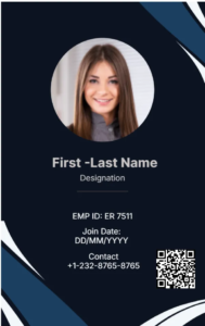 Company ID Card Template