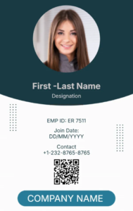 Company ID Card Template